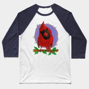 Christmas cardinal Baseball T-Shirt